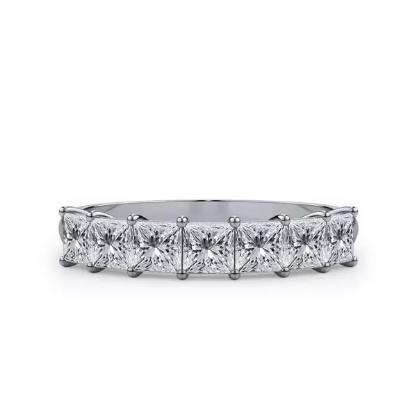 Princess Cut Lab Diamond 7 Stone Ring (1.00 ct. tw.)