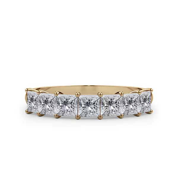Princess Cut Lab Diamond 7 Stone Ring (1.00 ct. tw.)