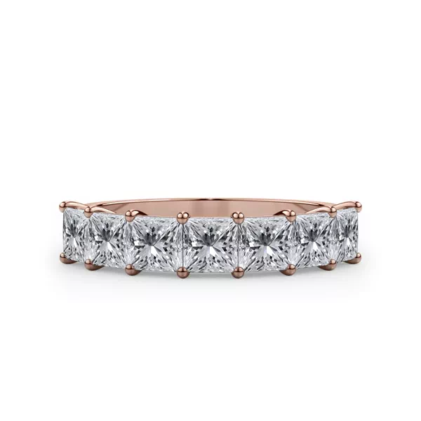 Princess Cut Lab Diamond 7 Stone Ring (1.50 ct. tw.)