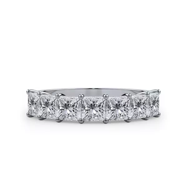 Princess Cut Lab Diamond 7 Stone Ring (1.50 ct. tw.)