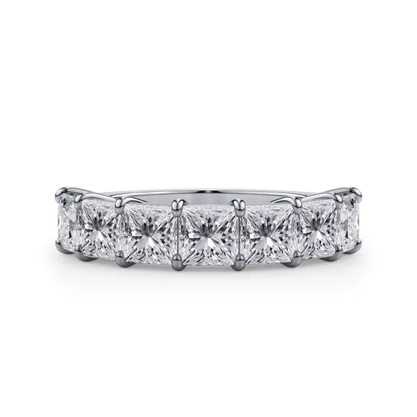 Princess Cut Lab Diamond 7 Stone Ring (3.00 ct. tw.)