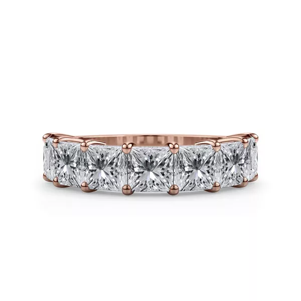 Princess Cut Diamond 7 Stone Ring (3.50 ct. tw.)