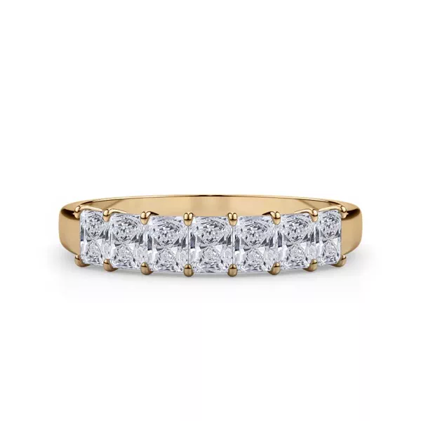 Radiant Cut Lab Diamond 7 Stone Ring (1.00 ct. tw.)