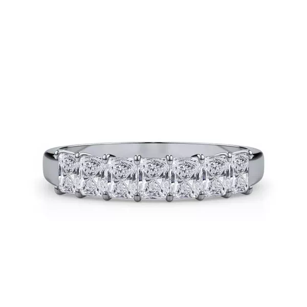 Radiant Cut Lab Diamond 7 Stone Ring (1.00 ct. tw.)