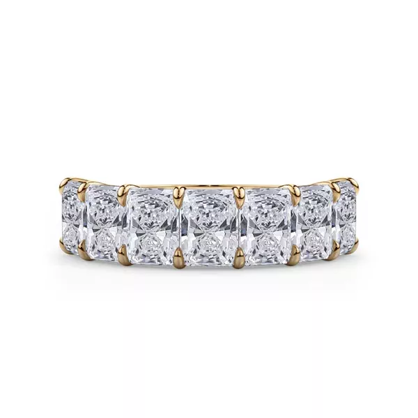 Radiant Cut Lab Diamond 7 Stone Ring (3.50 ct. tw.)