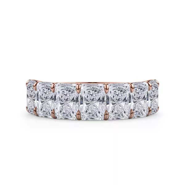 Radiant Cut Lab Diamond 7 Stone Ring (5.00 ct. tw.)