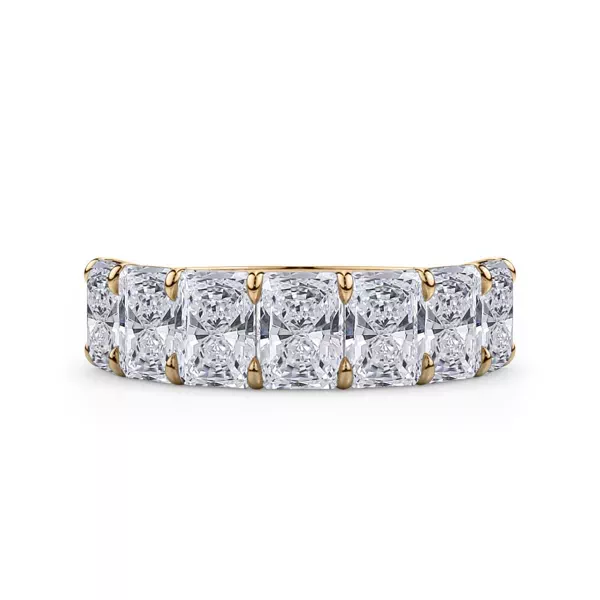 Radiant Cut Lab Diamond 7 Stone Ring (5.00 ct. tw.)