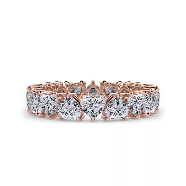 Heart Diamond Eternity Ring (2.70 ct. tw.)