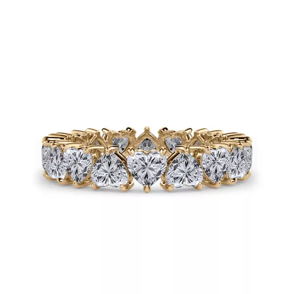 Heart Lab Diamond Eternity Ring (2.70 ct. tw.)