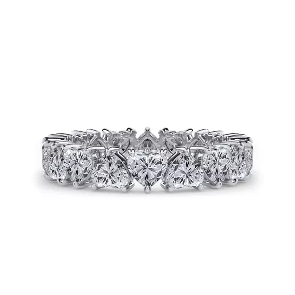 Heart Diamond Eternity Ring (2.70 ct. tw.)
