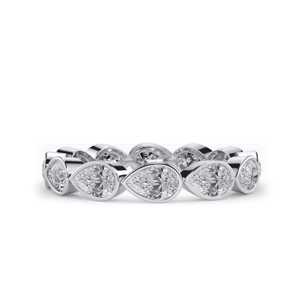 East-West Pear Bezel Diamond Eternity Ring (1.80 ct. tw.)
