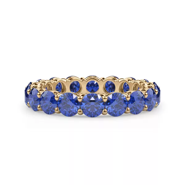 Classic Lab Sapphire Eternity Band