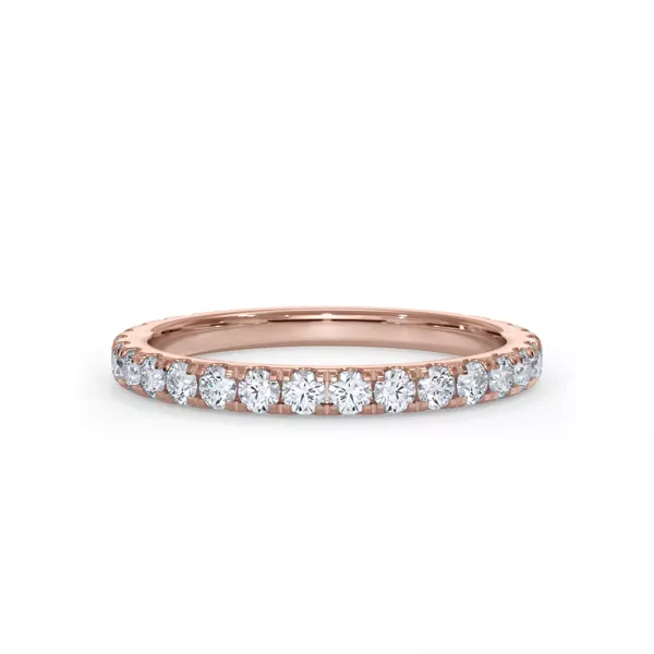 Bellora Classic Pavé Lab Band (2mm)
