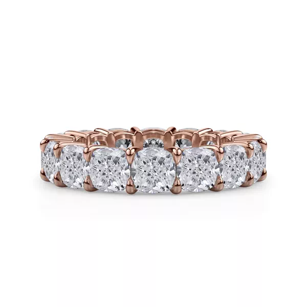 Cushion Cut Diamond Eternity Ring (7.0 ct. tw.)
