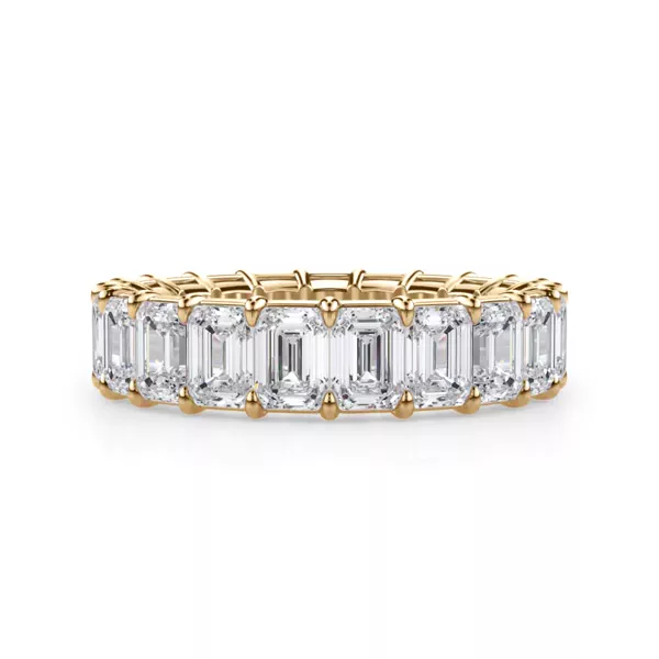 Emerald Cut Lab Diamond Eternity Ring (5.0 ct. tw.)