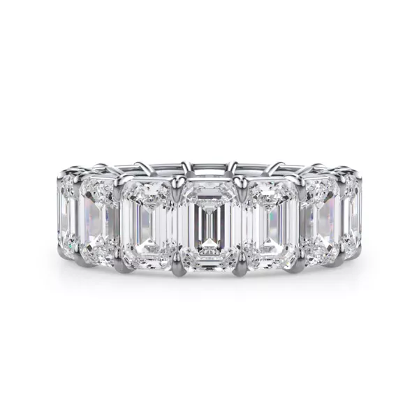 Emerald Cut Diamond Eternity Ring (11.0 ct. tw.)
