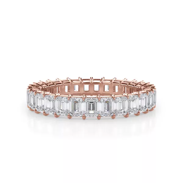 Emerald Cut Lab Diamond Eternity Ring (2.0 ct. tw.)