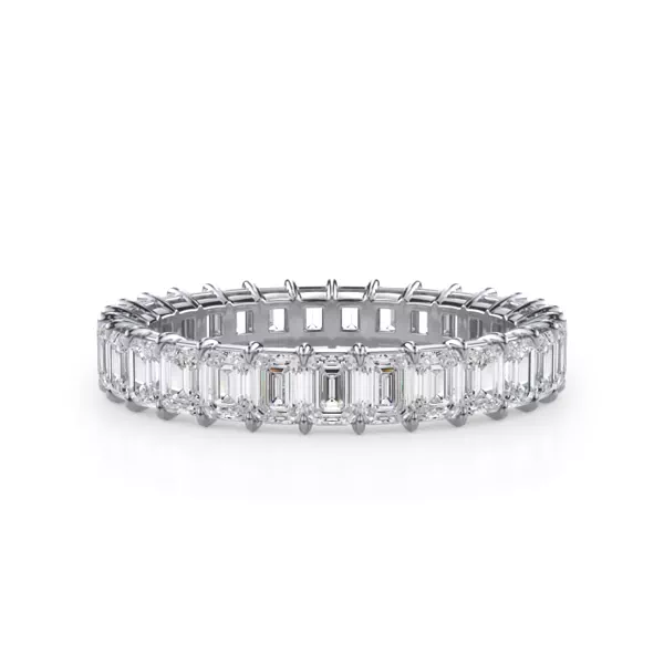 Emerald Cut Lab Diamond Eternity Ring (2.0 ct. tw.)