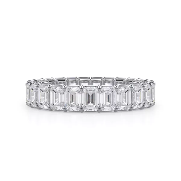 Emerald Cut Lab Diamond Eternity Ring (3.0 ct. tw.)