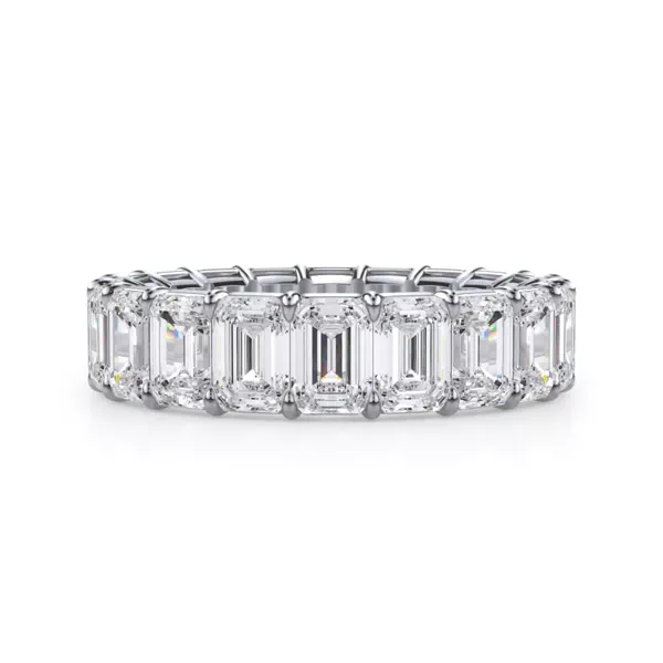 Emerald Cut Lab Diamond Eternity Ring (6.0 ct. tw.)