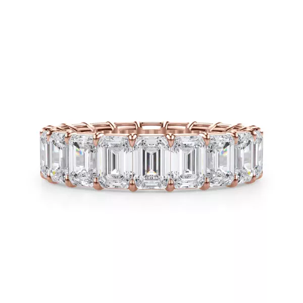 Emerald Cut Diamond Eternity Ring (6.0 ct. tw.)
