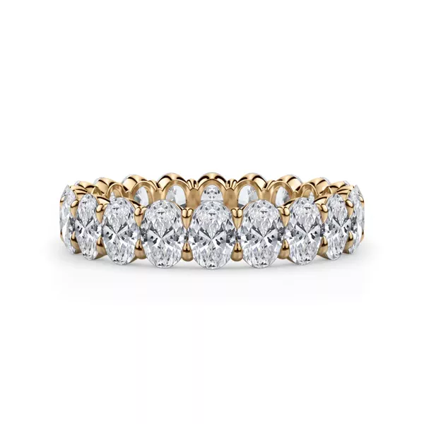 Oval Cut Diamond Eternity Ring (3.0 ct. tw.)