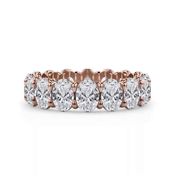 Oval Cut Diamond Eternity Ring (6.0 ct. tw.)