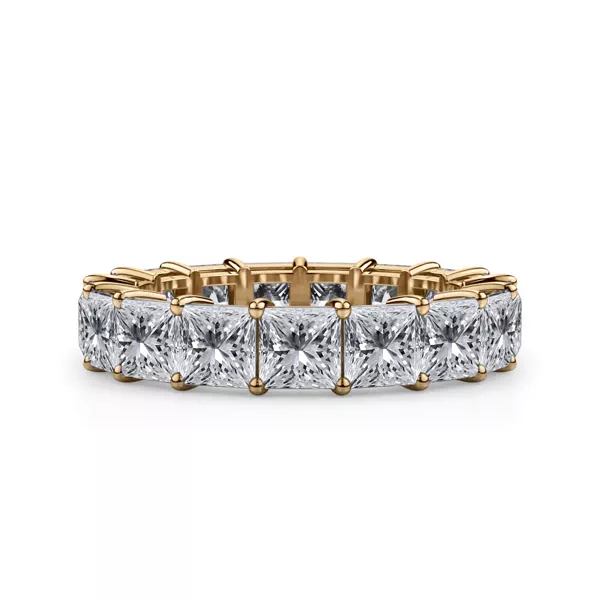 Princess Cut Lab Diamond Eternity Ring (3.0 ct. tw.)