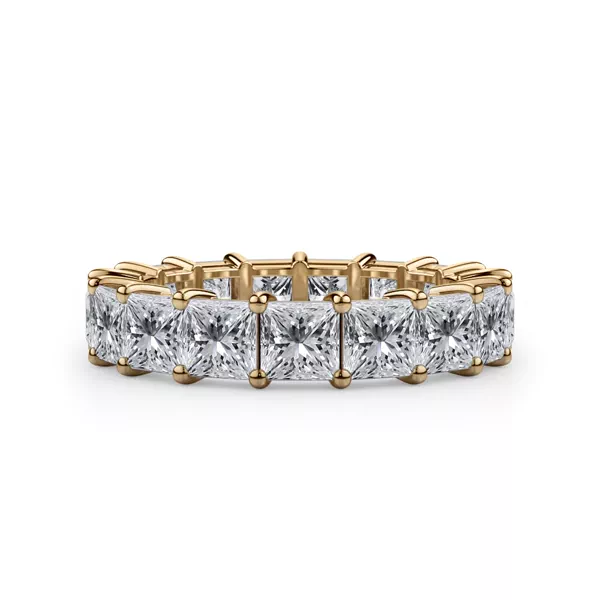 Princess Cut Lab Diamond Eternity Ring (4.0 ct. tw.)