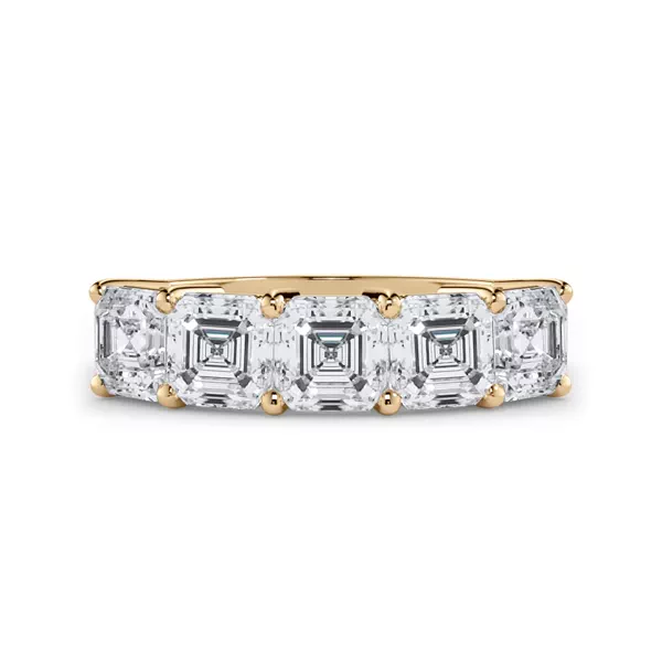 Asscher Cut Lab Diamond 5 Stone Ring (2.50 ct. tw.)