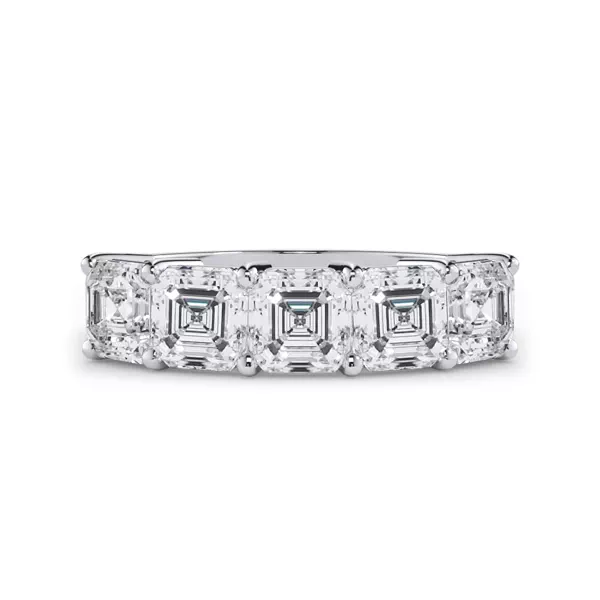 Asscher Cut Lab Diamond 5 Stone Ring (2.50 ct. tw.)
