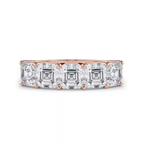 Asscher Cut Diamond 5 Stone Ring (2.50 ct. tw.)