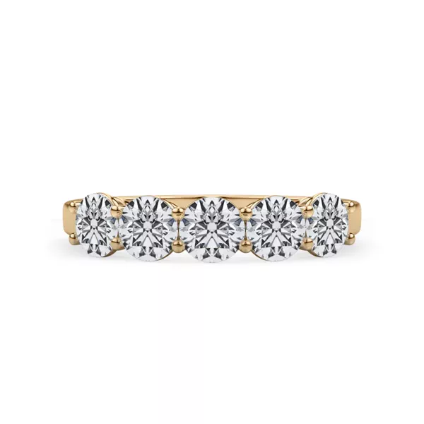 Classic Five-Stone Round Lab Diamond Band (1.25ct. tw.)