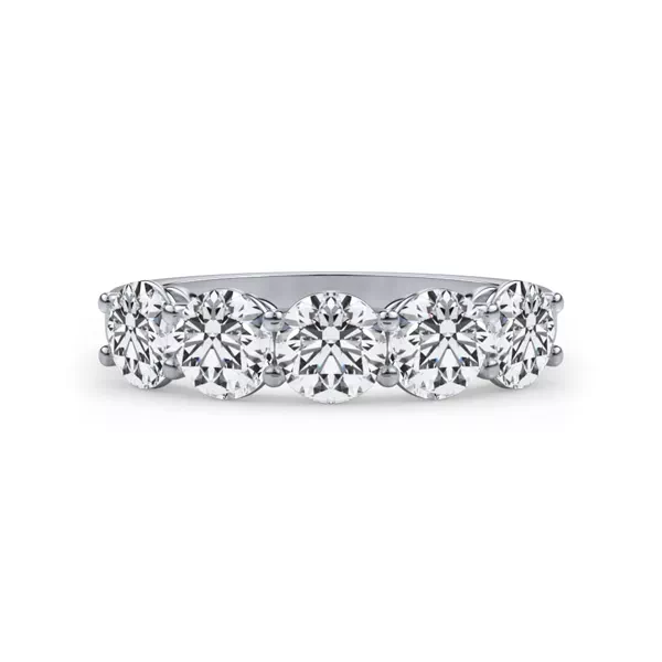 Classic Five-Stone Round Lab Diamond Band (1.50ct. tw.)