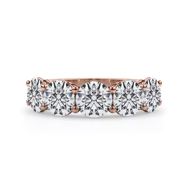 Classic Five-Stone Round Diamond Band (3.50ct. tw.)