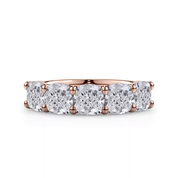 Cushion Cut Diamond 5 Stone Ring (3.50 ct. tw.)