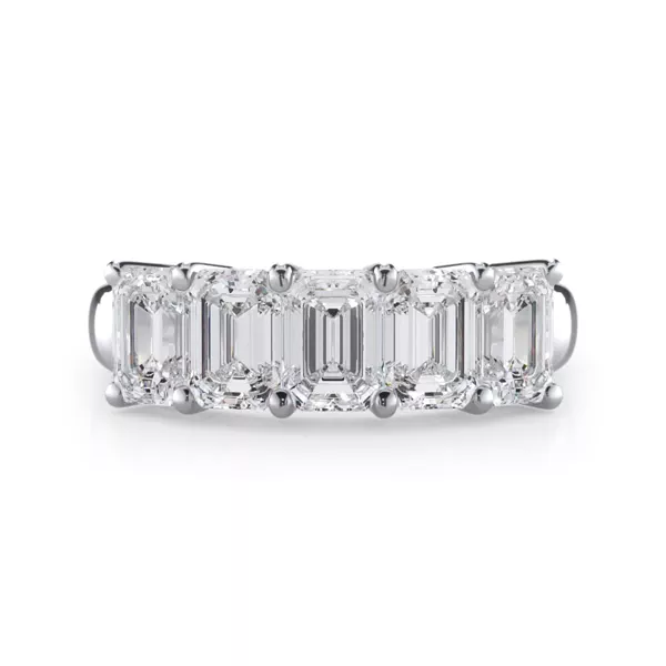 Emerald Cut Lab Diamond 5 Stone Ring (2.50 ct. tw.)