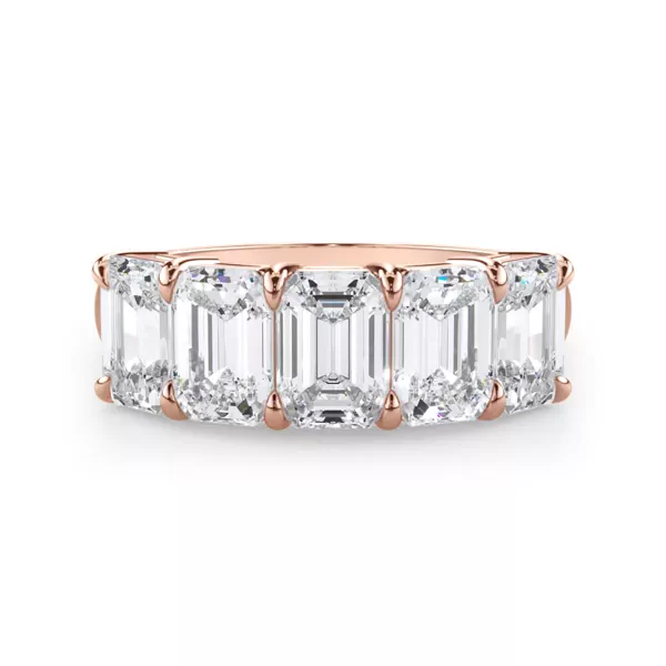 Emerald Cut Diamond 5 Stone Ring (3.50 ct. tw.)