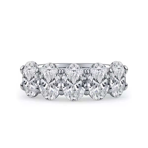Oval Cut Diamond 5 Stone Ring (3.00 ct. tw.)