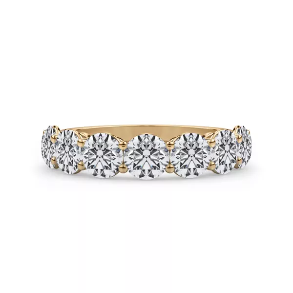 Classic Seven-Stone Round Lab Diamond Band (2.10ct. tw.)