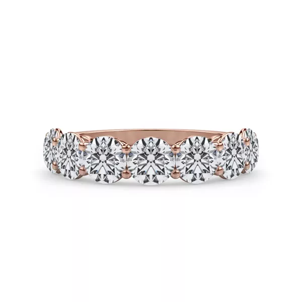 Classic Seven-Stone Round Lab Diamond Band (2.80ct. tw.)