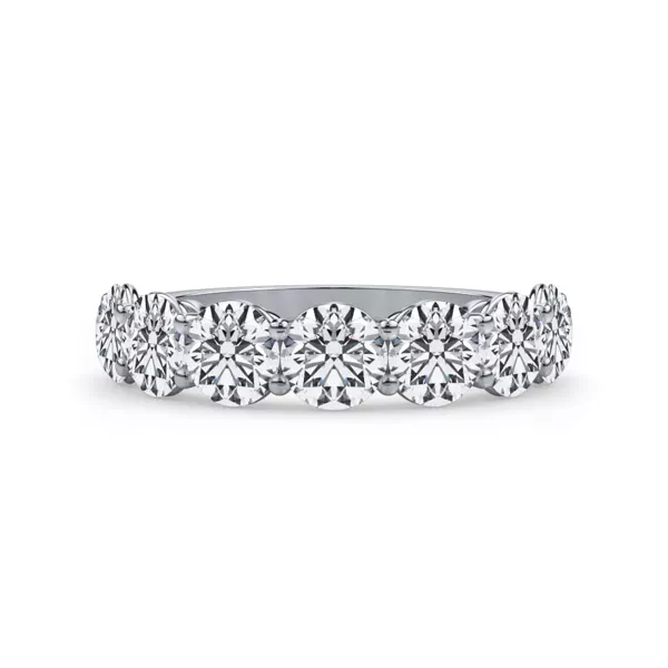 Classic Seven-Stone Round Lab Diamond Band (2.80ct. tw.)