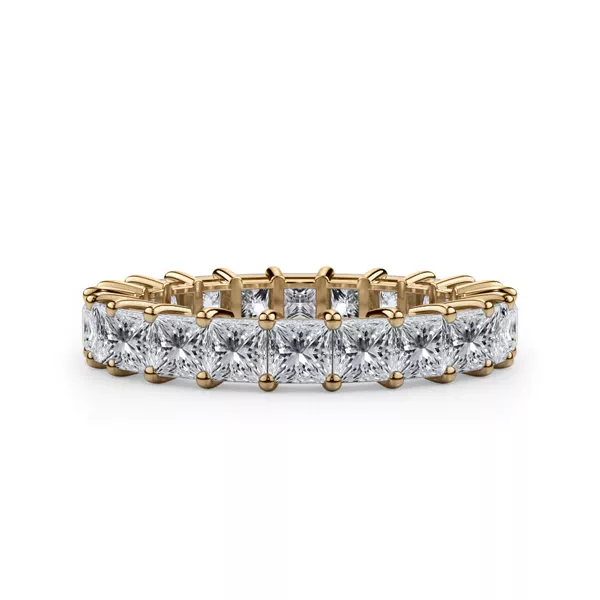 Princess Cut Lab Diamond Eternity Ring (6.0 ct. tw.)