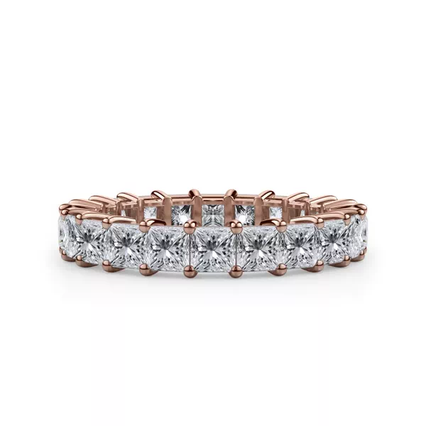 Princess Cut Lab Diamond Eternity Ring (6.0 ct. tw.)