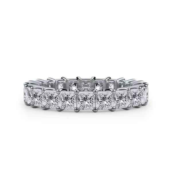 Princess Cut Lab Diamond Eternity Ring (6.0 ct. tw.)