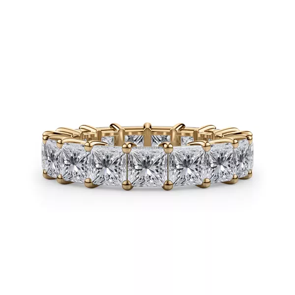 Princess Cut Lab Diamond Eternity Ring (5.0 ct. tw.)