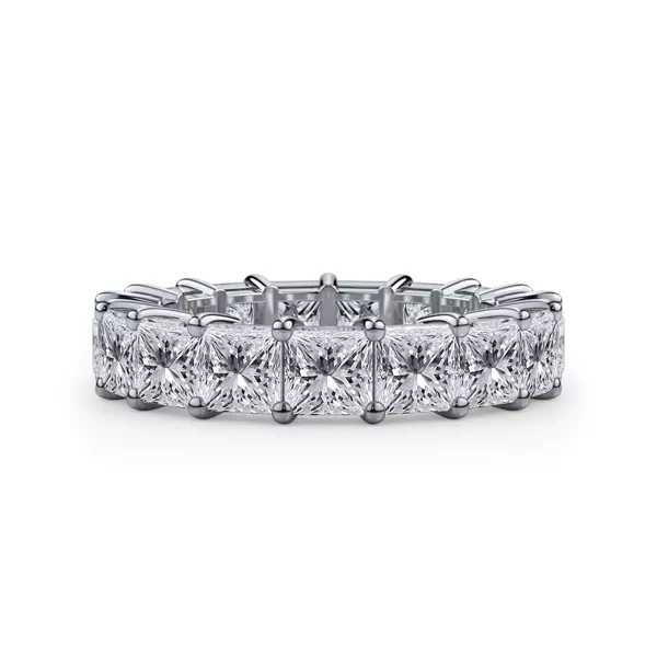 Princess Cut Diamond Eternity Ring (5.0 ct. tw.)