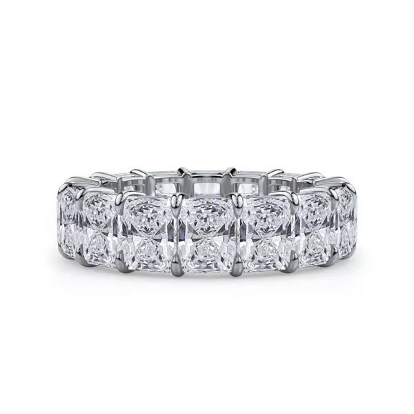 Radiant Cut Lab Diamond Eternity Ring (8.0 ct. tw.)