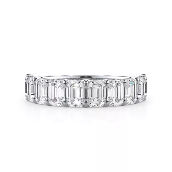 Emerald-Cut Lab Diamond Scalloped Band (2.40 ct. tw.)