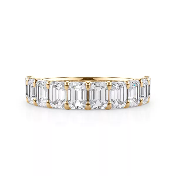 Emerald-Cut Lab Diamond Scalloped Band (2.40 ct. tw.)